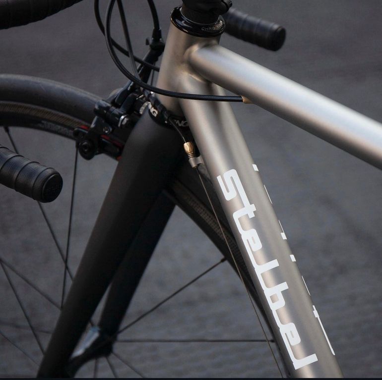 Used Stelbel Stelbel Antenore XCr StainlessSteel 2022 Road & Gravel, Light Gray — image 12 of 22