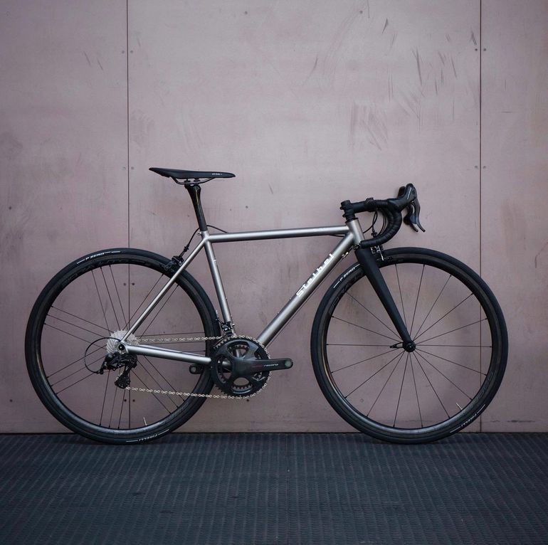 Used Stelbel Stelbel Antenore XCr StainlessSteel 2022 Road & Gravel, Light Gray — image 1 of 22