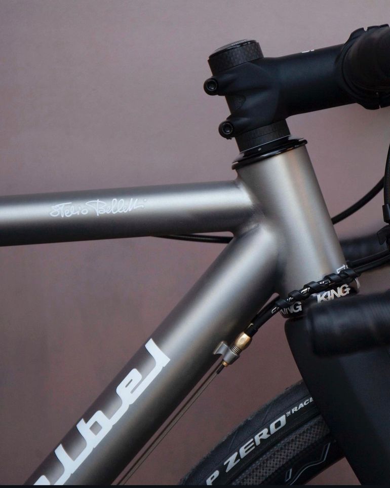 Used Stelbel Stelbel Antenore XCr StainlessSteel 2022 Road & Gravel, Light Gray — image 7 of 22