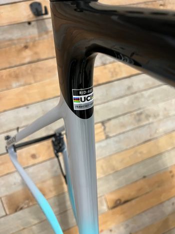 Used Ridley FALCN RS Frameset 2024 Road & Gravel, Blue — image 8 of 10