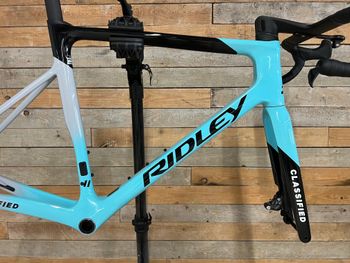Used Ridley FALCN RS Frameset 2024 Road & Gravel, Blue — image 2 of 10