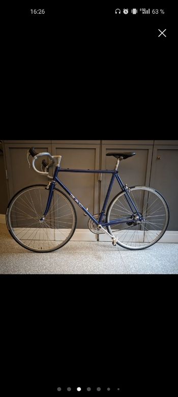 Used Vintage G.A.C. 1980 Road & Gravel, Blue — image 2 of 4