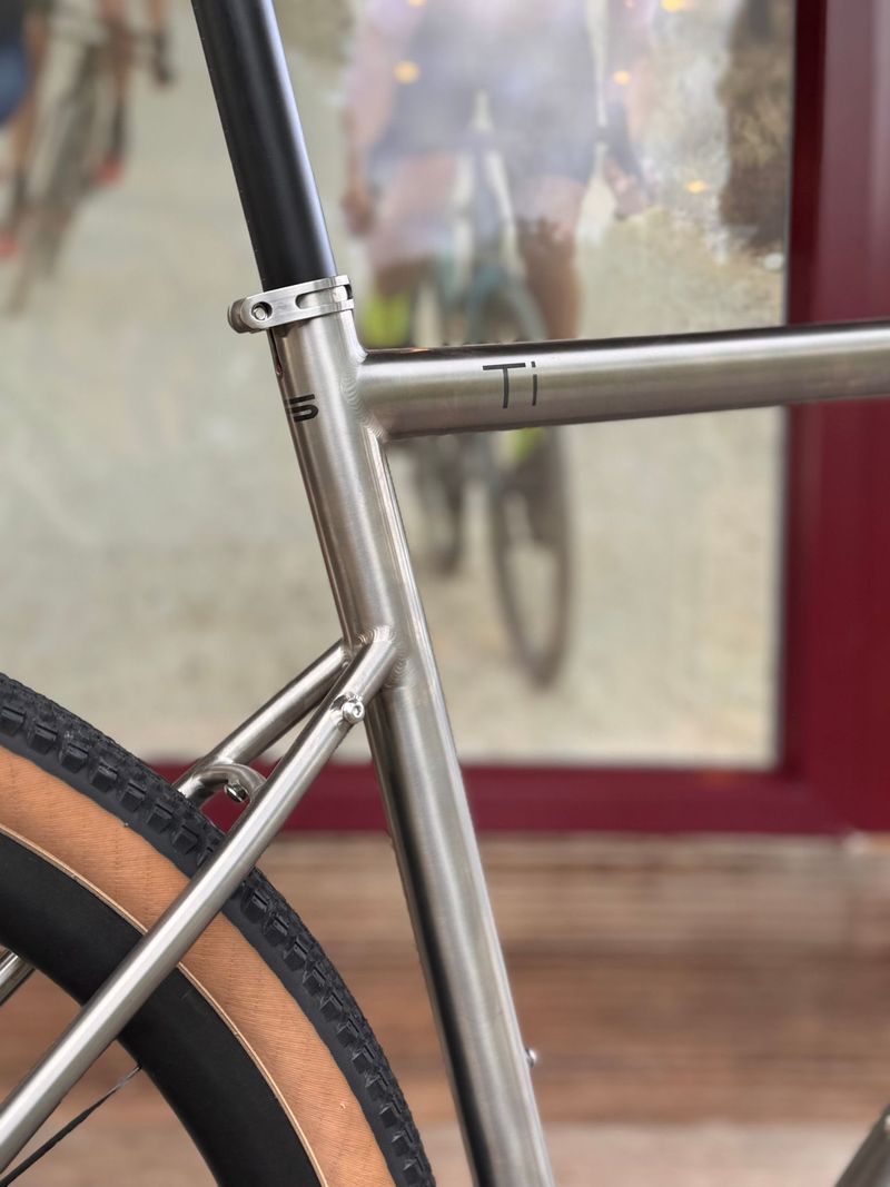 Used Bossi Bicycles Grit SS 2025 Road & Gravel, Light Gray — image 5 of 7