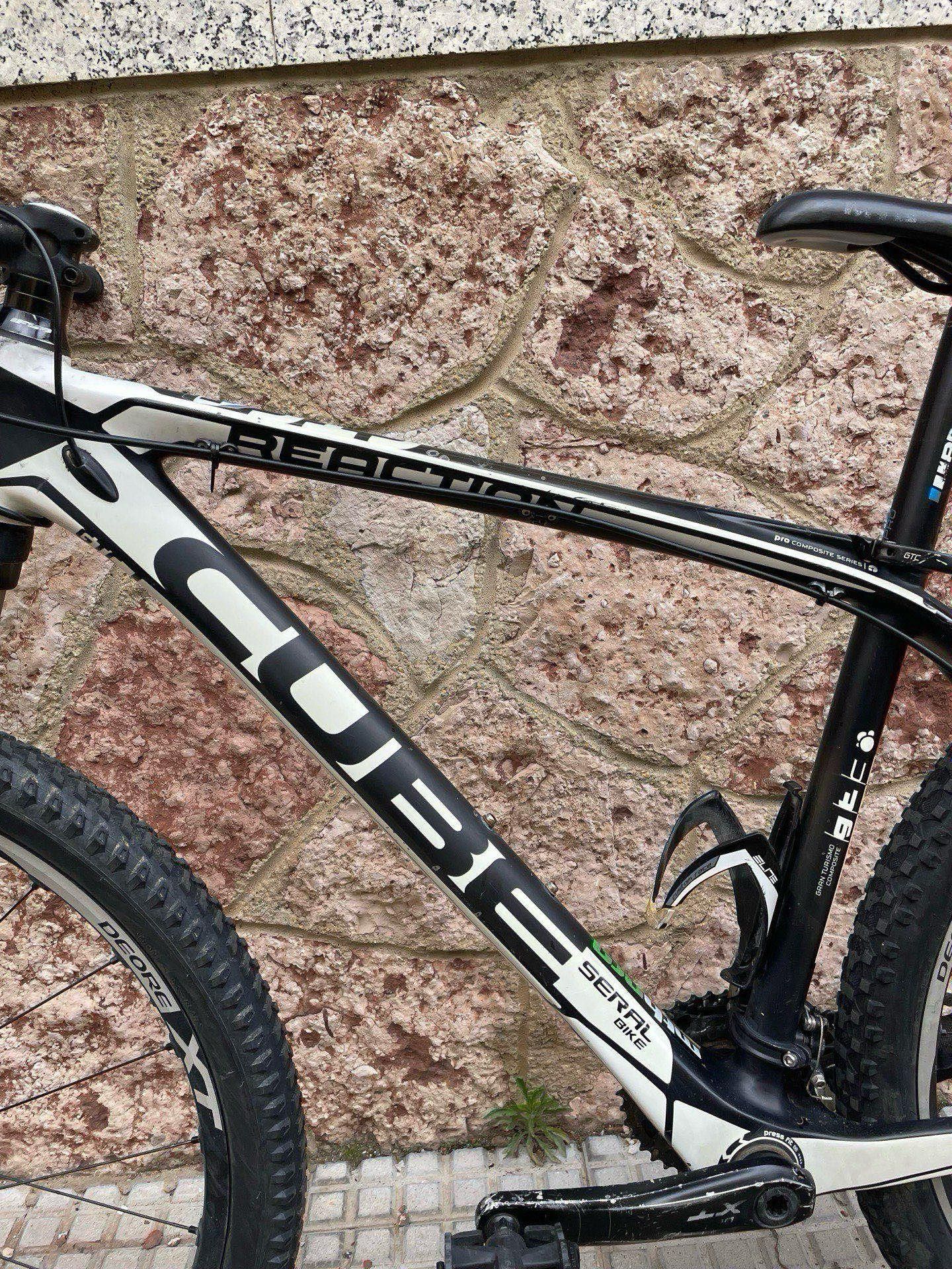 CUBE Cube Reaction GTC Race 29” Carbono Shimano XT MTB XC used