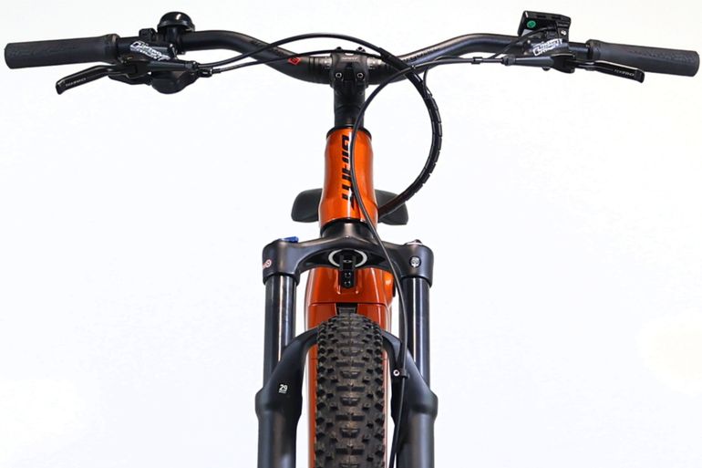 Used Giant Stance E+ 2 2022 2022 Mountainbike, Orange, 29 — image 5 of 7