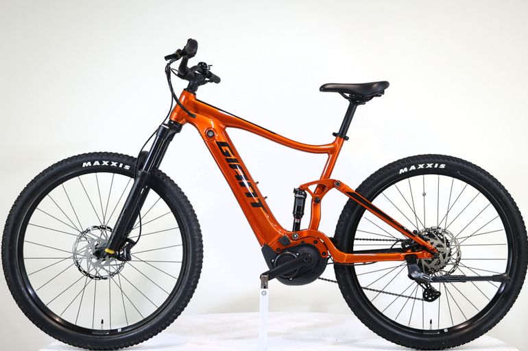 Used Giant Stance E+ 2 2022 2022 Mountainbike, Orange, 29 — image 3 of 7