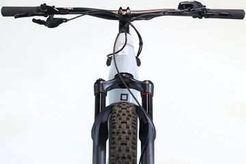 Used Haibike AllTrack Shimano Deore 2023 Mountainbike, Light Gray — image 5 of 6