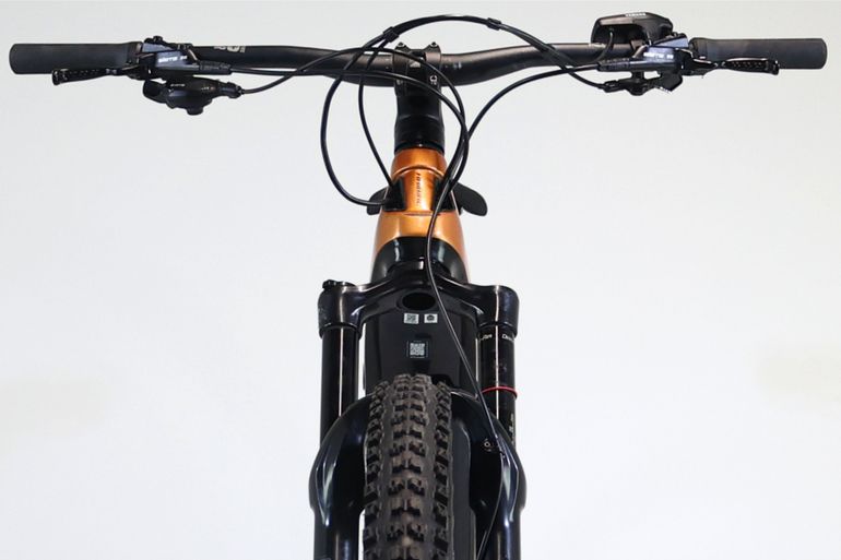 Used Haibike Allmtn SRAM NX Eagle 2022 Mountainbike, Orange — image 5 of 7