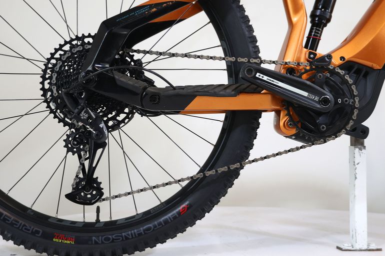 Used Haibike Allmtn SRAM NX Eagle 2022 Mountainbike, Orange — image 4 of 7