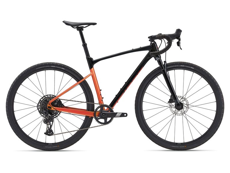 Giant Revolt X 1 2024 2024 Road & Gravel usato, Arancione — immagine 1 di 4
