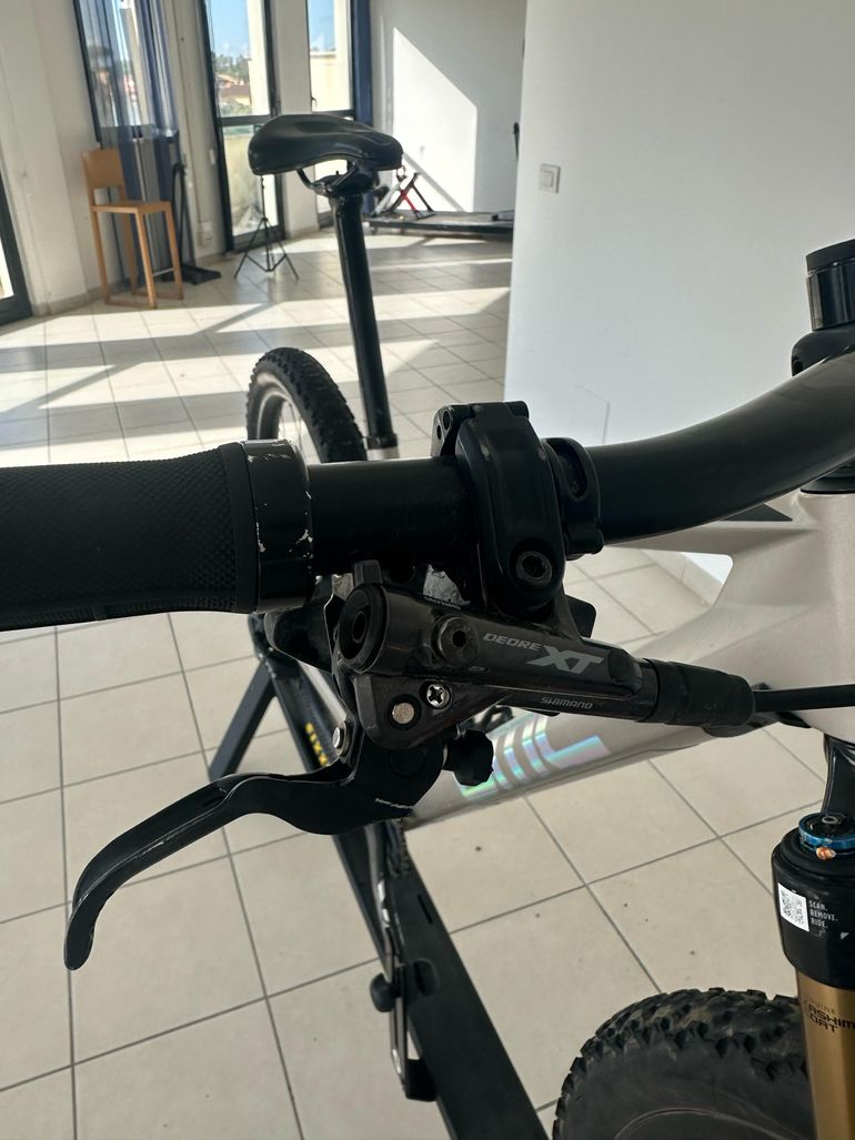 Used BMC Twostroke SRAM X01 2023 Mountainbike, Light Gray — image 4 of 6