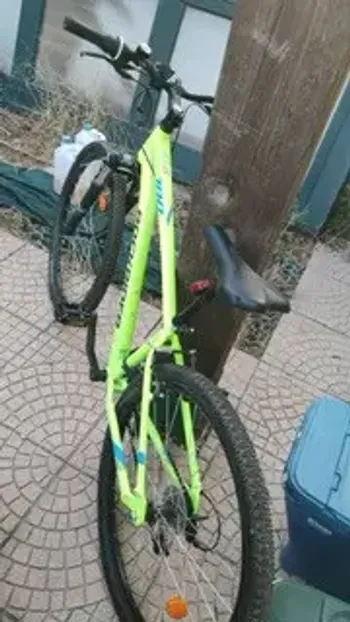 Used ROCKRIDER ST 520 Mountain Bike 2020 Mountainbike, Green — image 3 of 3