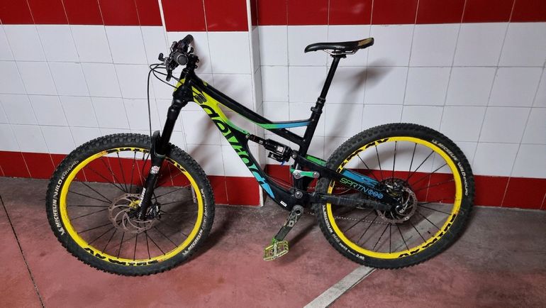 Used Devinci Spartan SRAM GX Eagle 2016 Mountainbike, Green — image 2 of 3