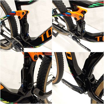 Gebrauchtes Torpado Renero X 2024 Mountainbike, Schwarz — Bild 11 von 12