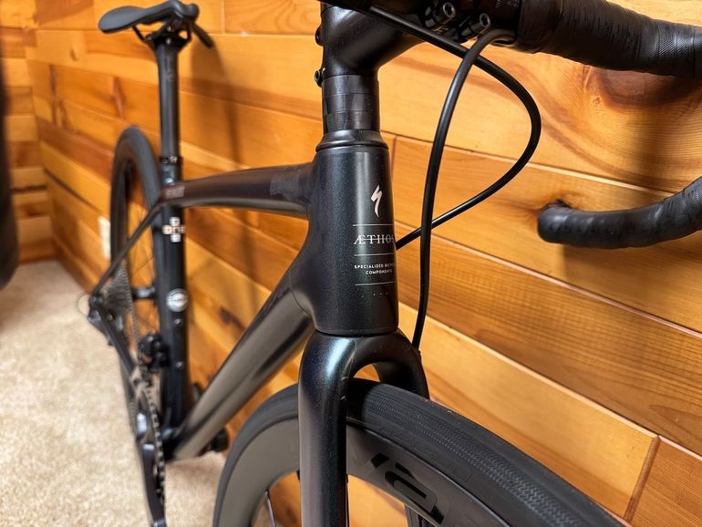 Used Specialized Aethos Expert 2022 2022 Road & Gravel, Black — image 7 of 19