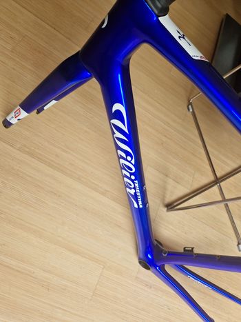 Used Wilier SLR Frameset 2022 Road & Gravel, Blue — image 11 of 22
