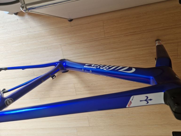 Used Wilier SLR Frameset 2022 Road & Gravel, Blue — image 9 of 22