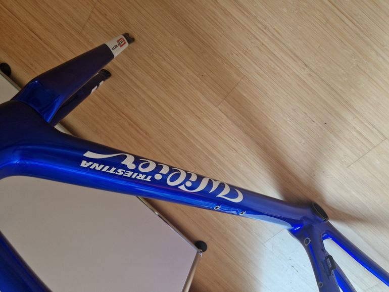 Used Wilier SLR Frameset 2022 Road & Gravel, Blue — image 7 of 22