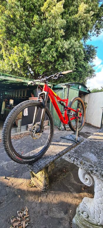 Used Specialized Camber Comp 29 2017 2017 Mountainbike, Red, 29 — image 4 of 12