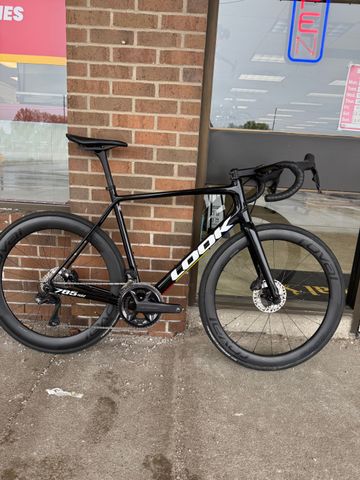 Used Look 785 Huez Disk 2023 Road & Gravel, Black — image 1 of 6