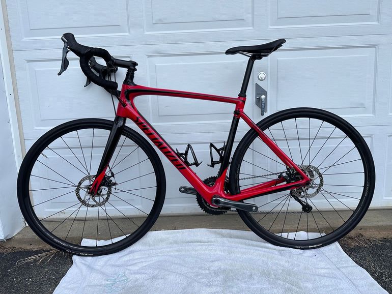 Used Specialized Roubaix Shimano Tiagra 2018 Road & Gravel, Rosso — image 1 of 18