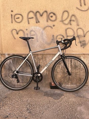 Used TRIBAN Road bike RC 100 2022 2022 Road & Gravel, Light Gray — image 1 of 4