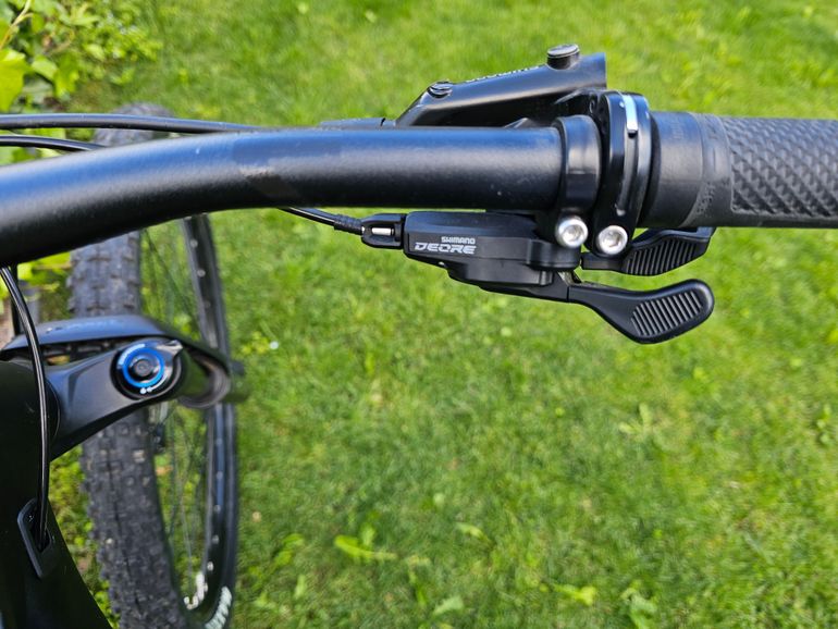 Gebrauchtes CUBE Stereo Shimano Deore XT 2022 Mountainbike, Schwarz — Bild 13 von 15