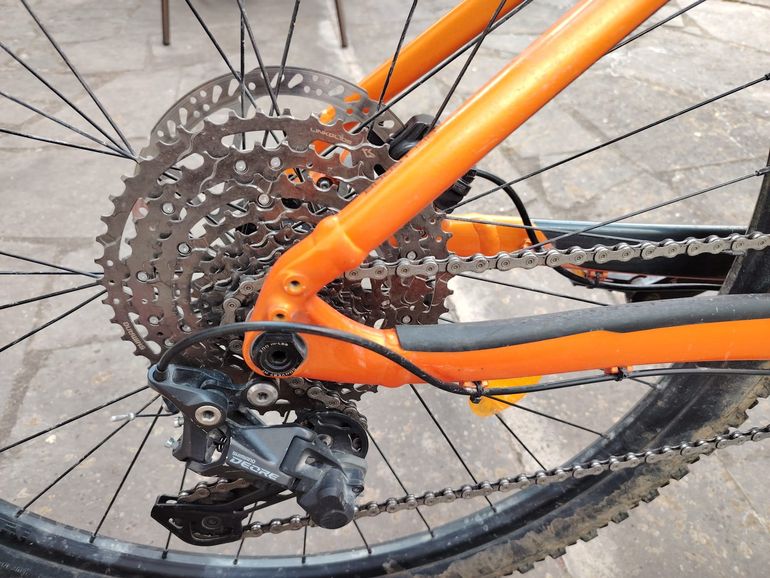Brugt Trek Powerfly Shimano Deore 2021 Mountainbike — billede 5 af 8