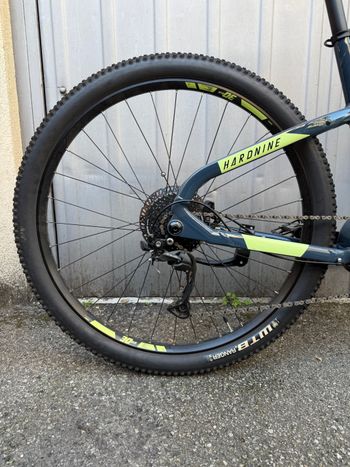 Used Haibike HardNine 5 2021 2021 Mountainbike, Light Gray, 29 — image 6 of 13