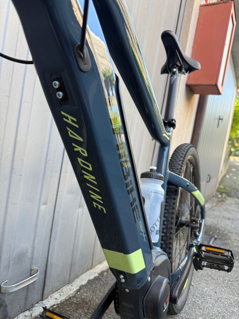 Used Haibike HardNine 5 2021 2021 Mountainbike, Light Gray, 29 — image 4 of 13