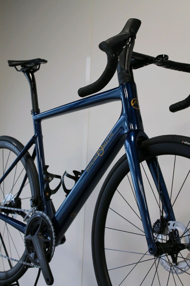 Used Officine Mattio 0m1s 2024 Road & Gravel, Blu — image 2 of 3