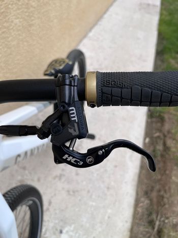 Used Canyon Stitched CFR Trial 2023 2023 Mountainbike, White — image 7 of 9