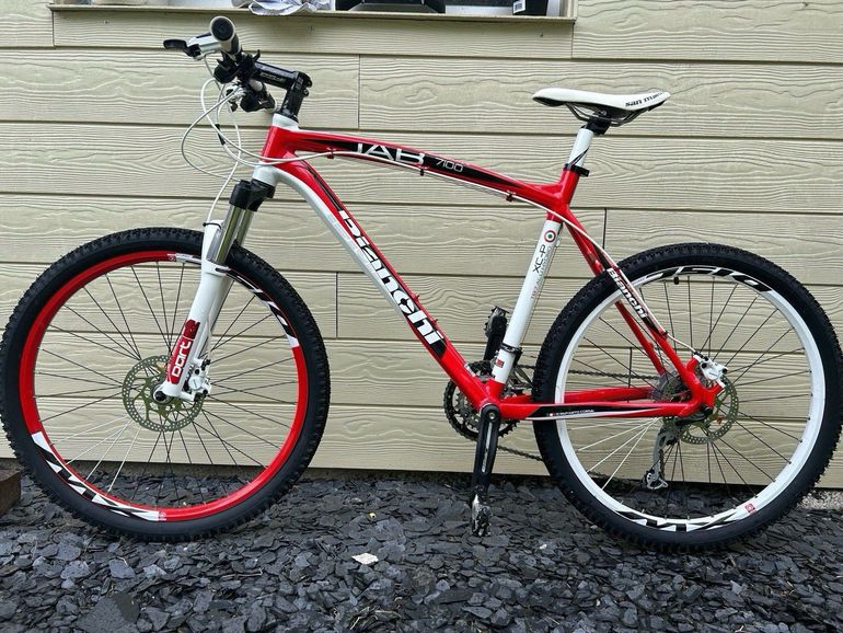 Used Bianchi JAB 7100 2011 2011 Mountainbike, Rojo — image 2 of 8