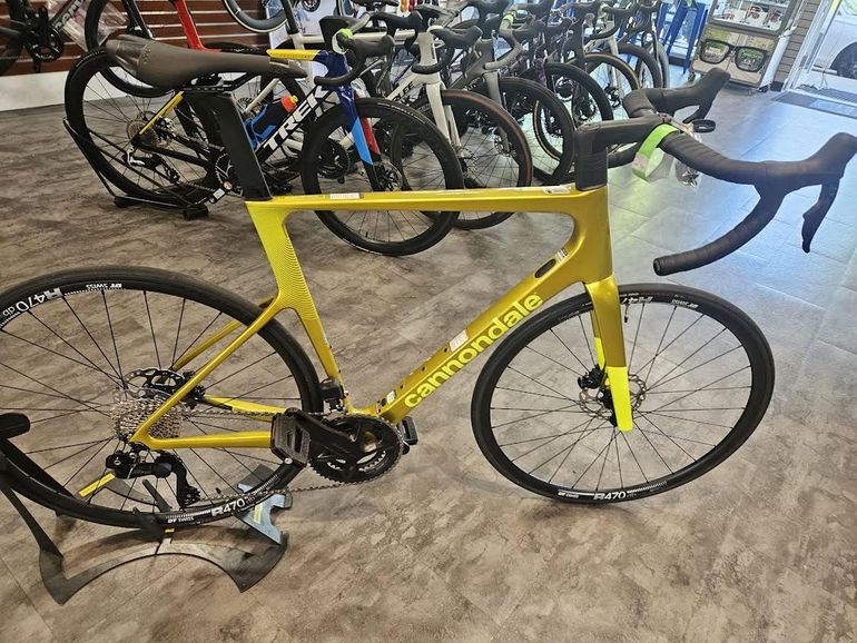 Used Cannondale SuperSix EVO 3 Carbon Viper Green 48 2024 Road & Gravel, Green — image 1 of 5