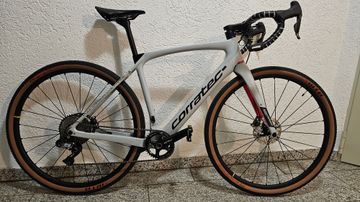 Used Corratec Allroad Shimano GRX Di2 2021 Road & Gravel, Light Gray — image 1 of 13