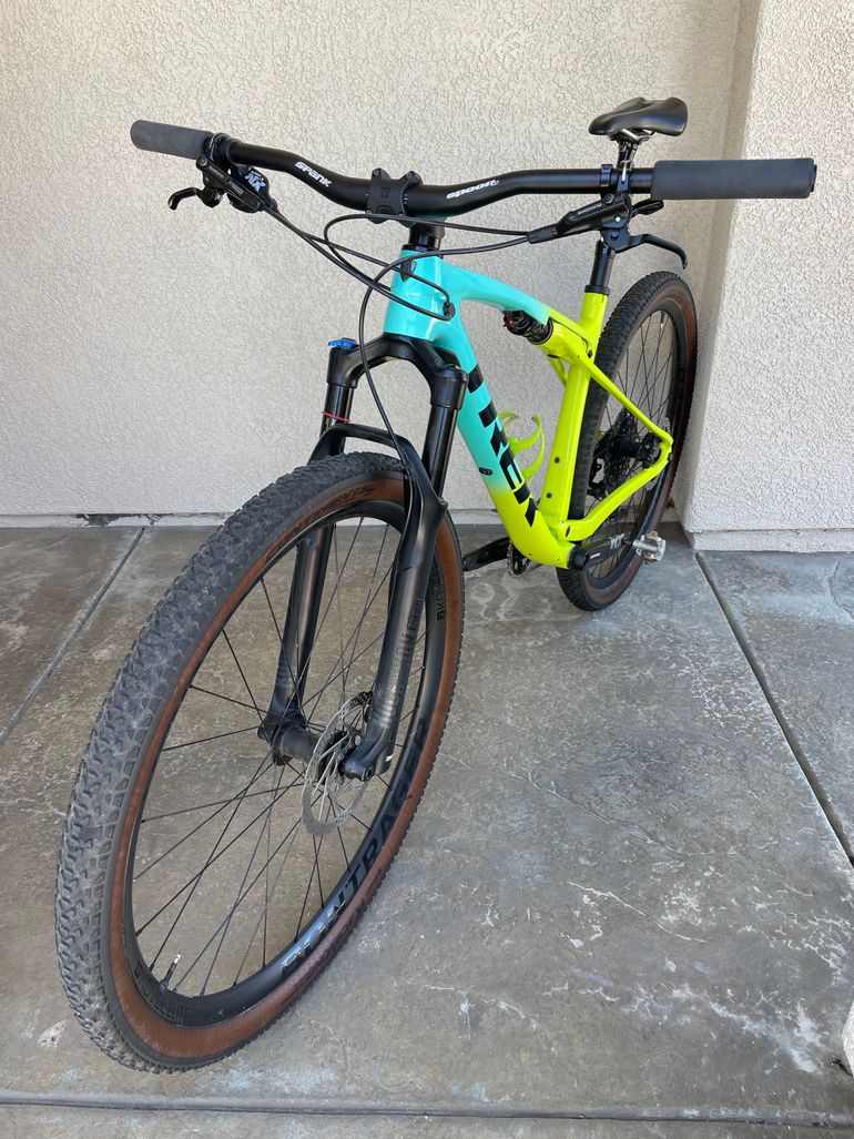 Used Trek Supercaliber SRAM NX Eagle 2020 Mountainbike, Green — image 2 of 8