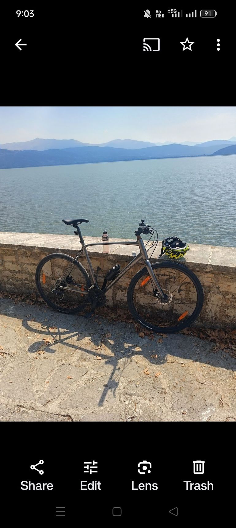 Used Giant Escape 2021 Road & Gravel, Hellgrau — image 2 of 5