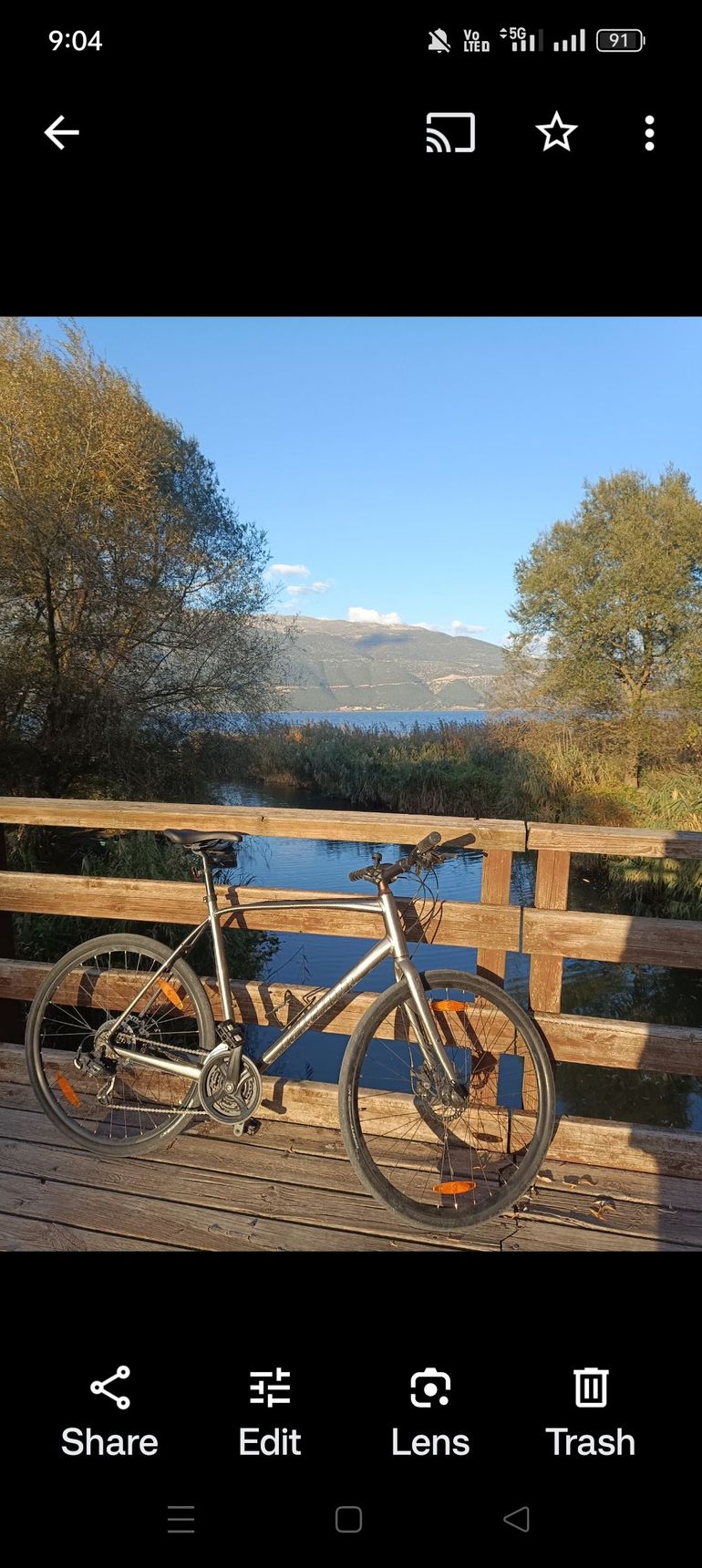 Used Giant Escape 2021 Road & Gravel, Hellgrau — image 1 of 5
