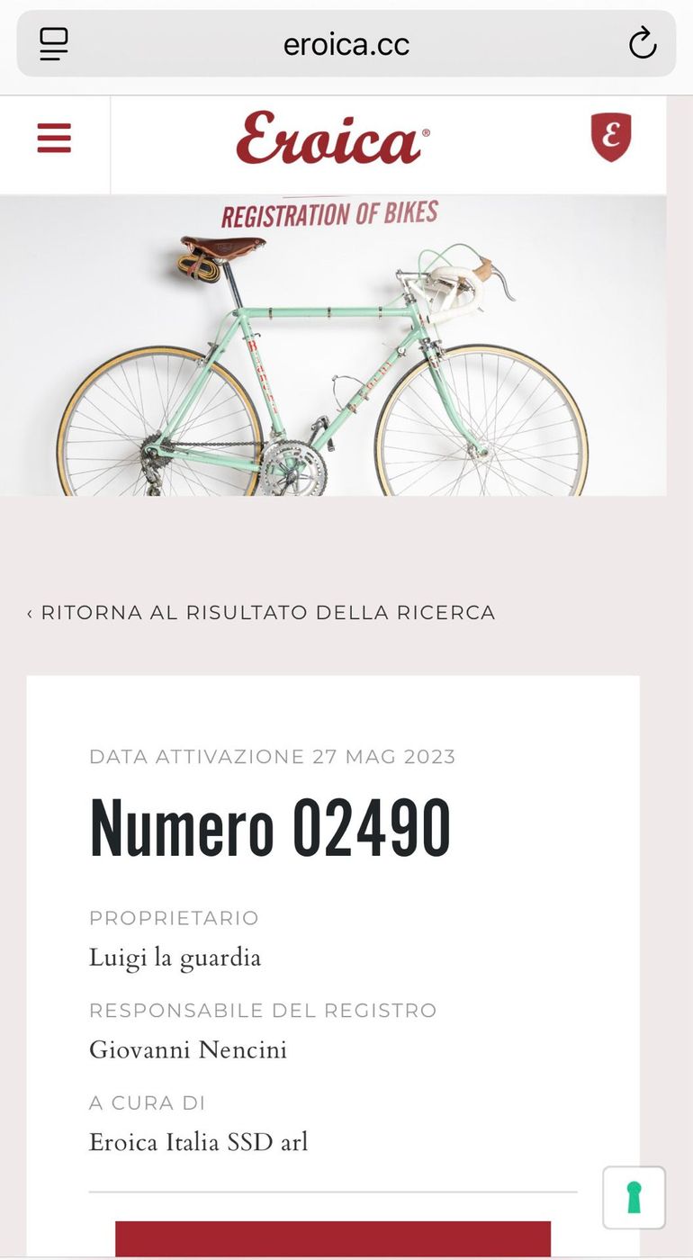 Brugt Bianchi Record 1972 1972 Road & Gravel — billede 4 af 14