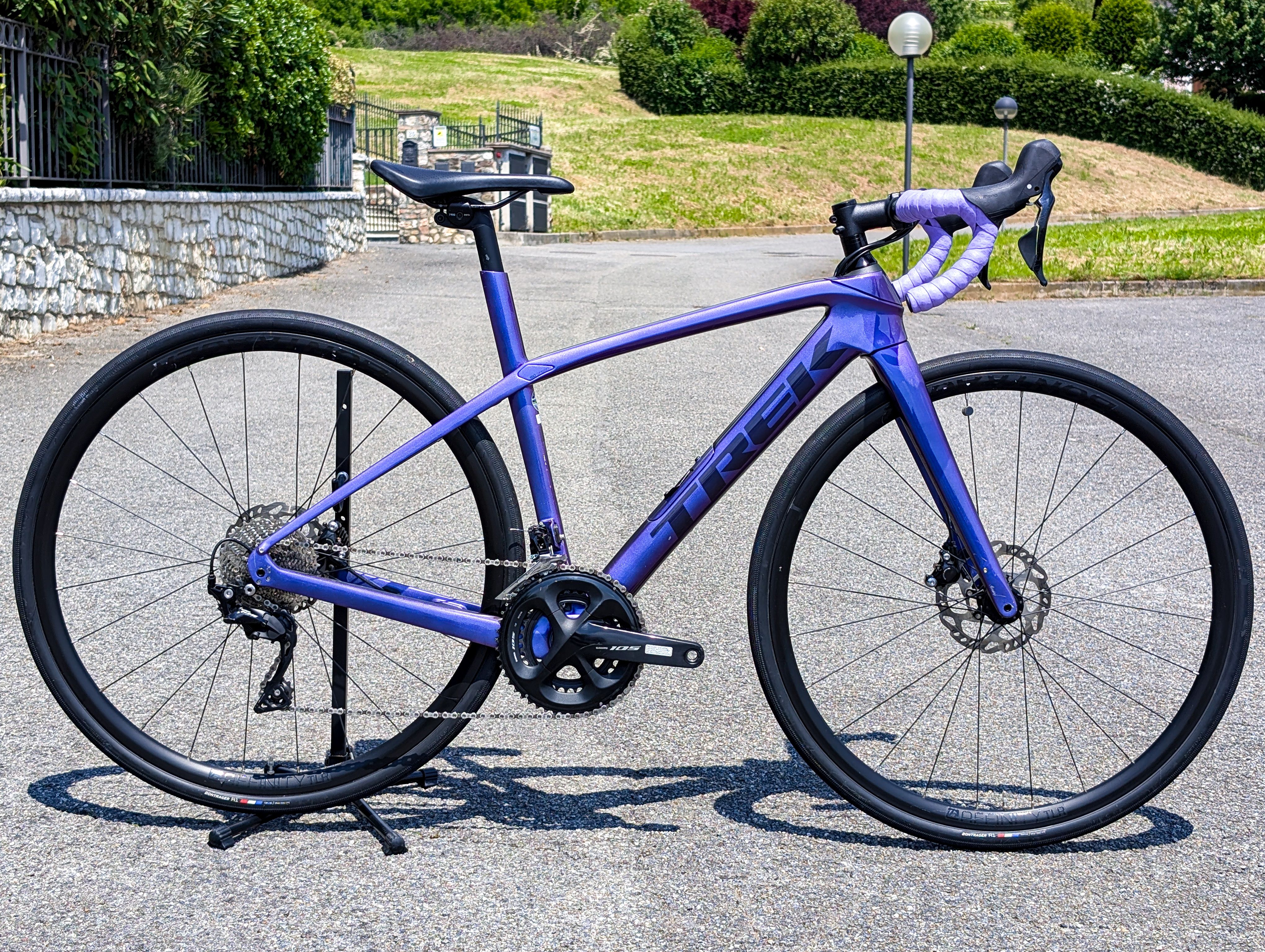 TREK DOMANE SL5 DISC Purple Flip アルテグラ12S DURA-ACE di2電動