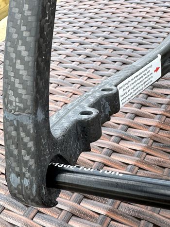 Used Other Brands Syre Punkcake Frameset 2024 Road & Gravel, Black — image 6 of 15