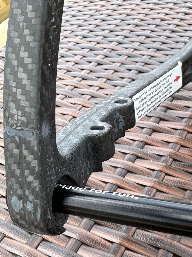 Used Other Brands Syre Punkcake Frameset 2024 Road & Gravel, Black — image 6 of 15