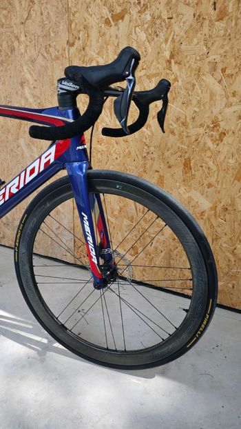 Used Merida REACTO DISC TEAM-E 2018 2018 Road & Gravel, Blue — image 6 of 10