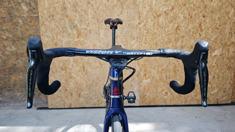 Used Merida REACTO DISC TEAM-E 2018 2018 Road & Gravel, Blue — image 4 of 10