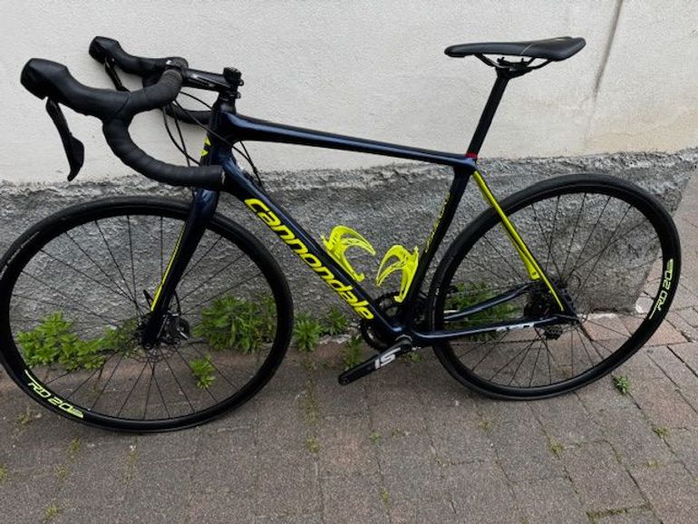 Used Cannondale Synapse Shimano 105 2019 Road & Gravel, Blue — image 2 of 4
