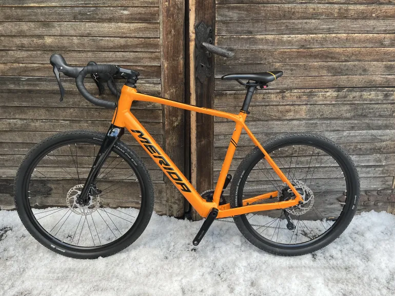 Used Merida eSILEX+ 600 2022 Road & Gravel, Orange — image 3 of 8