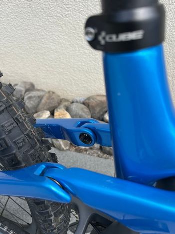 CUBE Stereo Shimano XTR 2023 Mountainbike de segunda mano, Azul — imagen 8 de 9