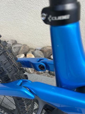 Used CUBE Stereo Shimano XTR 2023 Mountainbike, Blue — image 8 of 9