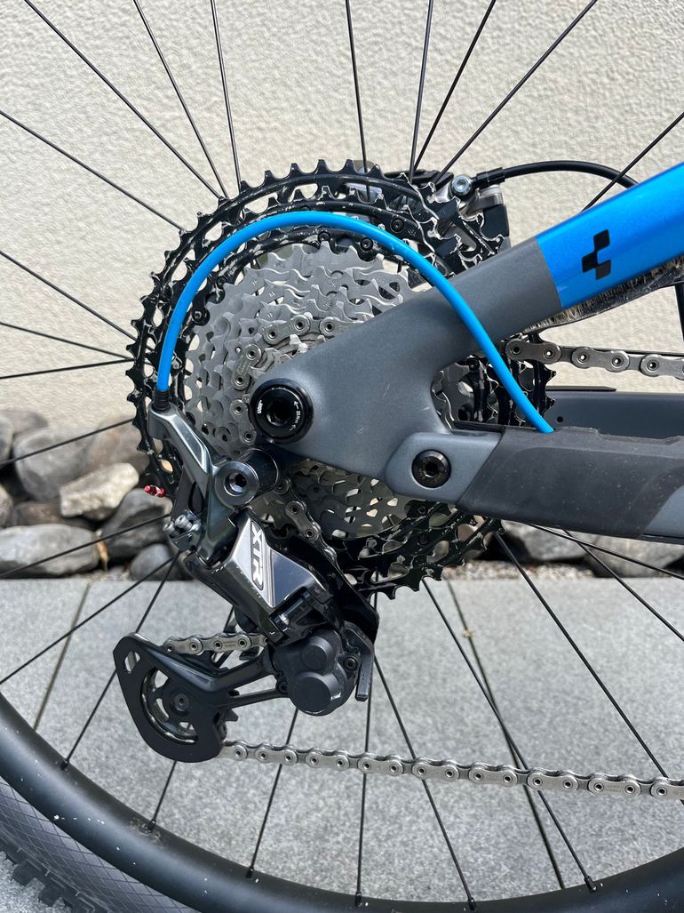 CUBE Stereo Shimano XTR 2023 Mountainbike de segunda mano, Azul — imagen 6 de 9