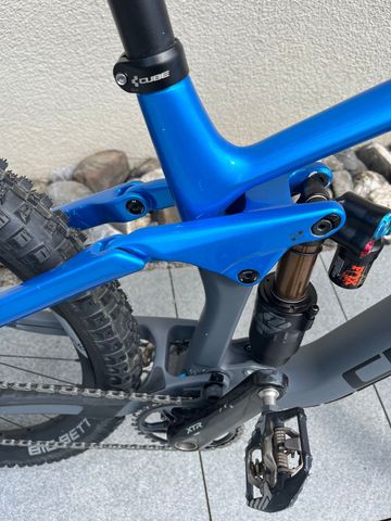 Used CUBE Stereo Shimano XTR 2023 Mountainbike, Blue — image 7 of 9